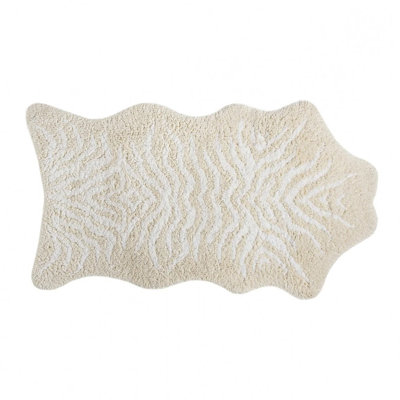 Mountain Zebra Bath Rug