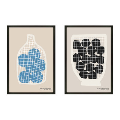 Balls And Hexagons Print