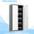 Heavy Duty Lockable Metal Cabinet With 4 Adjustable Shelves - Home Garage Use Storage 71'' Tall Locking Option