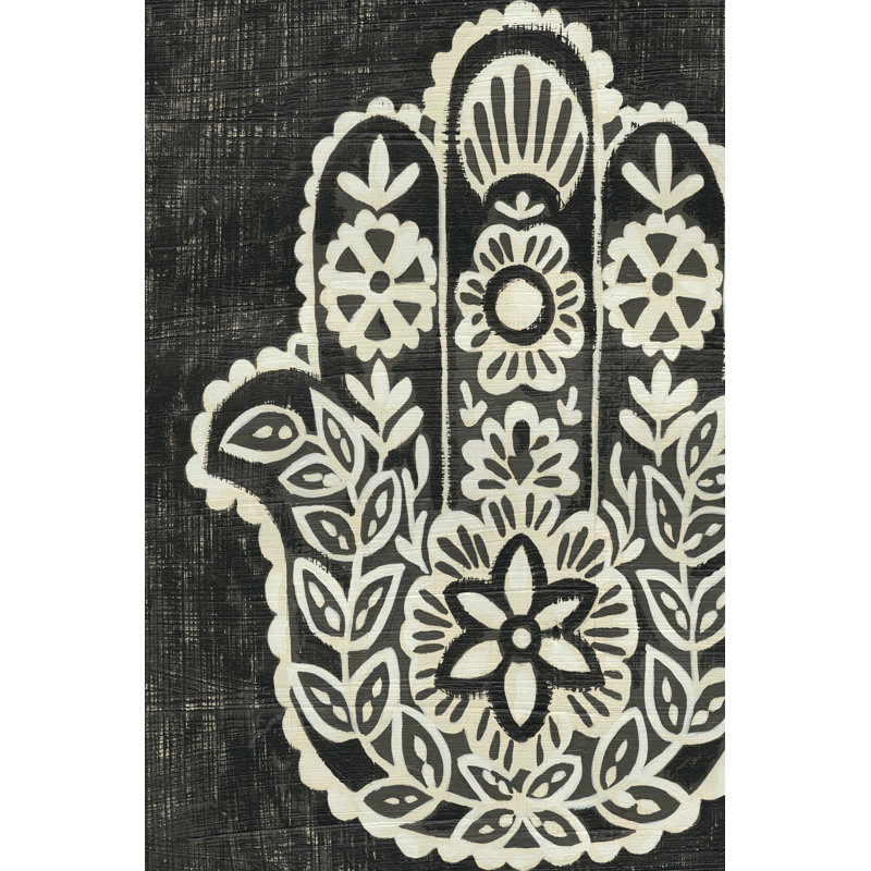 Hamsa de nuit II, H 30 po x l 20 po