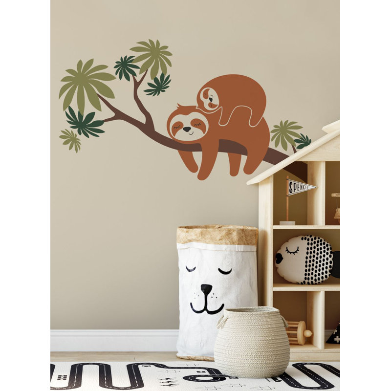 Animals Non-Wall Damaging Accent, Dark Brown/Green