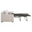Siyana 86" Square Arm Sofa Bed with Reversible Cushions