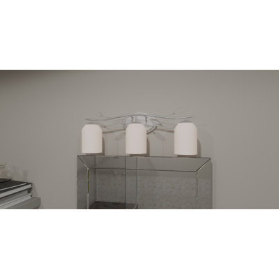Éclairage pour meuble-lavabo 3 lumières Nikaniki
