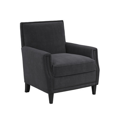 LPD Home Upholstered Linen Blend Armchair