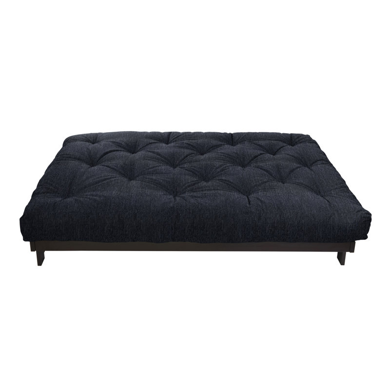 Matelas de futon Dirksen, Double, 10 po, Bleu foncé