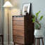 Commode d'appoint en bois massif