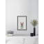 Harland «Red Trendy Llama», reproduction encadrée-32694465-33744053