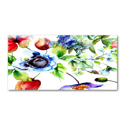 Spring Flowers - Wrapped Canvas Print
