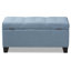 Repose-pieds rangement touffeté Colgan-1847287684