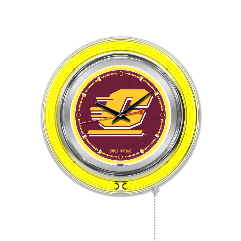 Horloge murale 15 po NCAA, Central Michigan