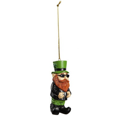 Ornement en forme de fête de lutin