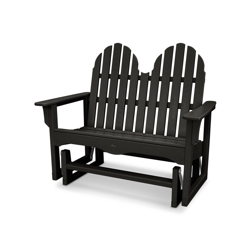 Fauteuil coulissant Adirondack 48 po Cape Cod, Noir anthracite