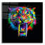«Sabertooth» par Bob Weer, art mural en verre acrylique-775197295