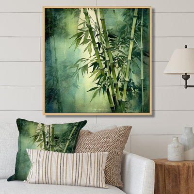 Bamboo Forest Intesed Field I - Bamboo Wall Art