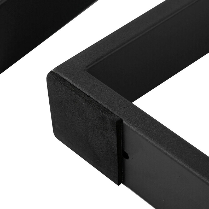 Pied de table en métal Erice, H 16 po x l 15,75 po x P 3,13 po