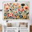 Noha - ensemble de reproduction d'art fleurs sauvages-108458444-108458442