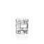Whiskey Glasses - Double Old Fashioned Rocks Glass - Set of 4 - DOF  - 12 oz - Made in Europe