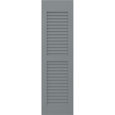 Americraft Two Equal Louver Shutters (Per Pair)