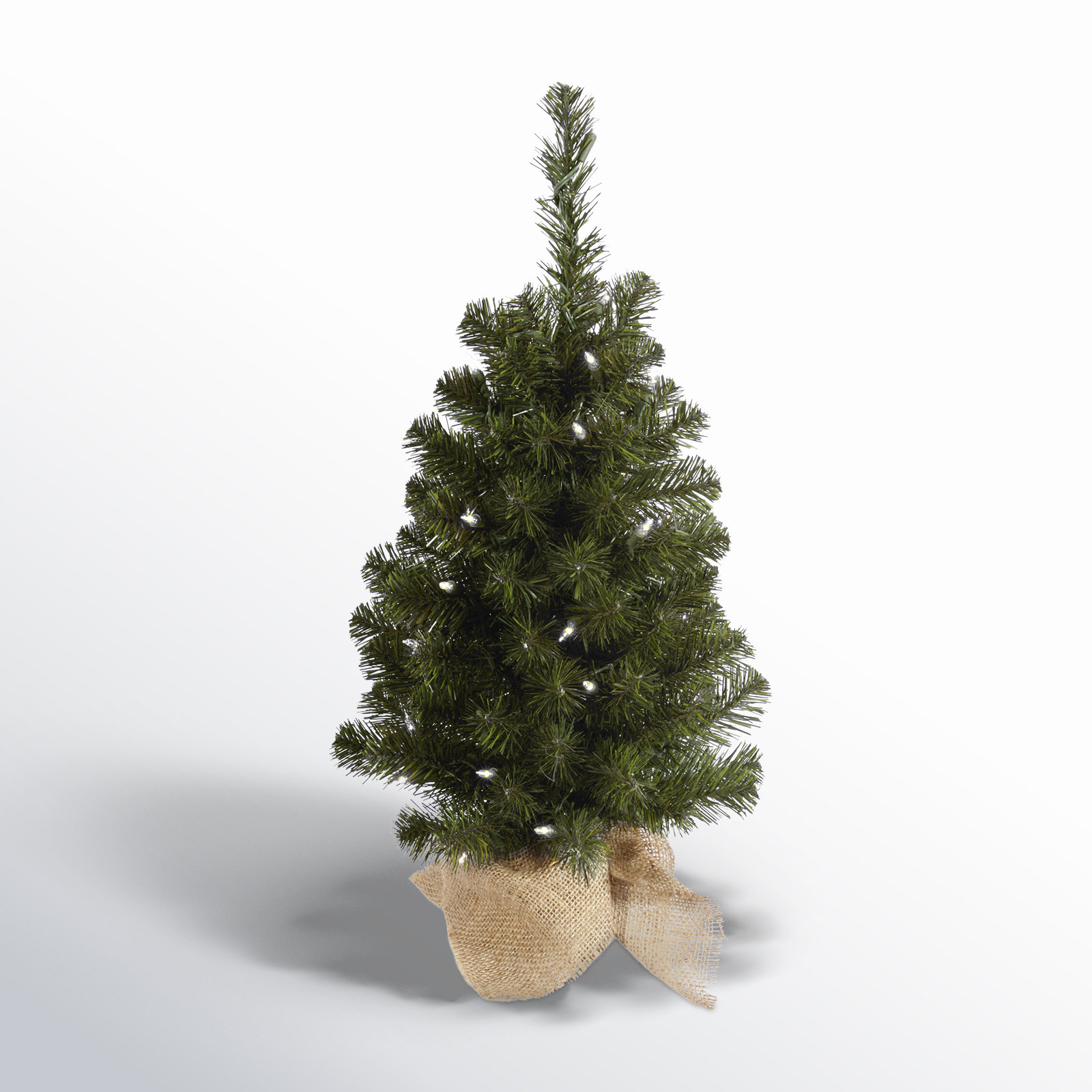 Felton Pine Tabletop Artificial Christmas Tree, 2' H, Unlit