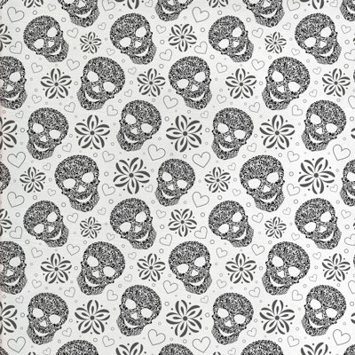 Skull Fabric