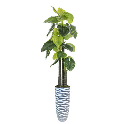 Panama Foliage Tree in Resin Planter