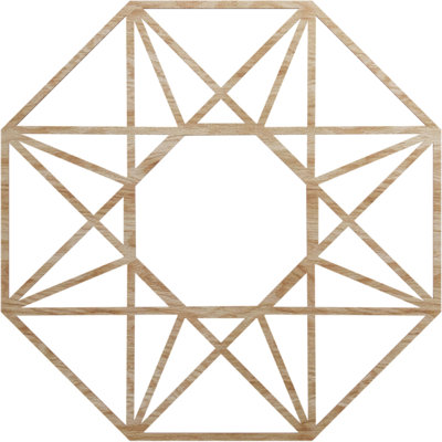 Médaillon de plafond 26 po x 10 1/8 po x P 3/8 po Guardian