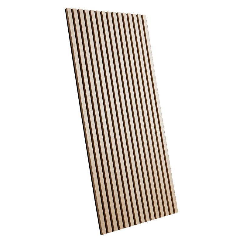 Novalyn Acoustic Wall Paneling (2-pack), Natural/Black, 120cm H x 60cm W x 2.5cm D