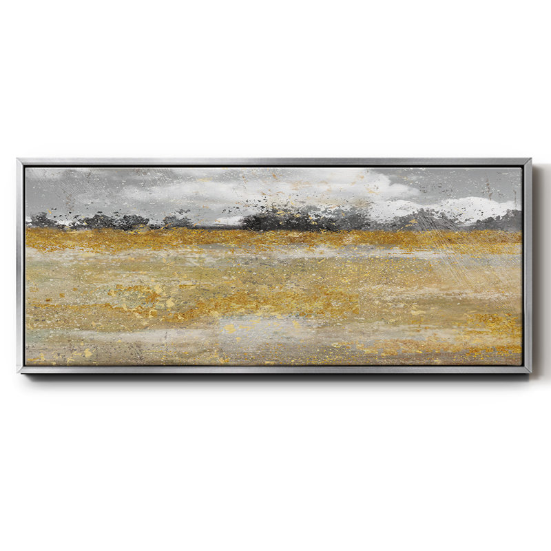 Meadow Shimmer II- Framed Canvas