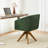 Chenille Upholstered Swivel Chair-1441659828