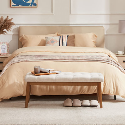 Banc de chambre pour l'extrémité du lit