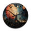 Horloge murale en bois massif Mylinda-254420131