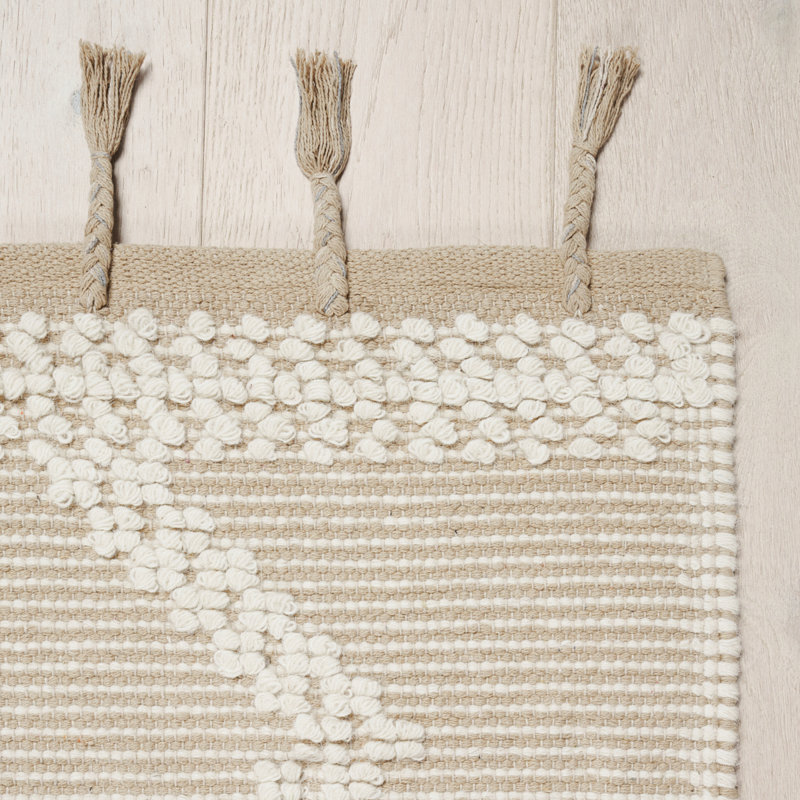 Malta French Knot Rug, Rectangle 5' x 7'