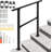 Wrought Iron Handrail, Step Handrails For Outdoor Steps Fit 2 To 3 Steps, Adjustable Porch Railing Transitional Rail With Installation Kit For Concrete Steps Or Wooden Stairs (Black)
