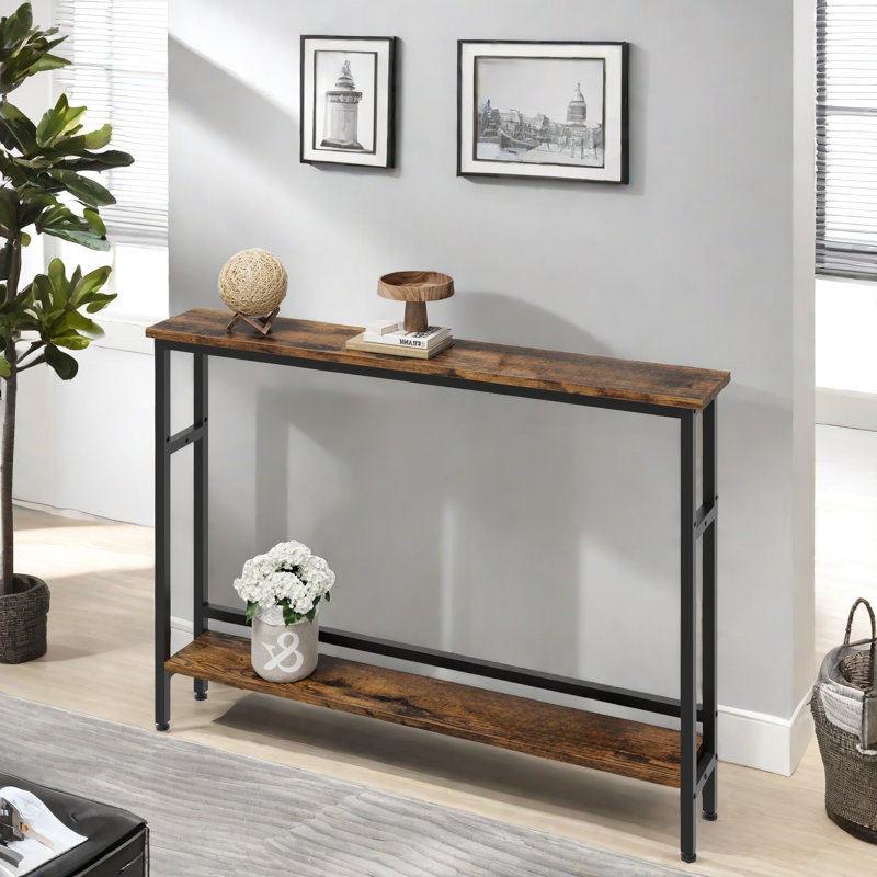 99.1cm Console Table, Brown