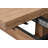 Bauhaus Extendable Oak Solid Wood Dining Table