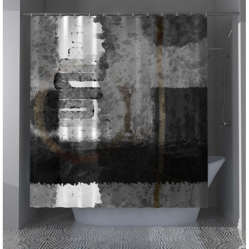 Rideau de douche à la mode