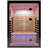 Luxury Double Sauna Room with Infrared Heat and Hemlock Wood