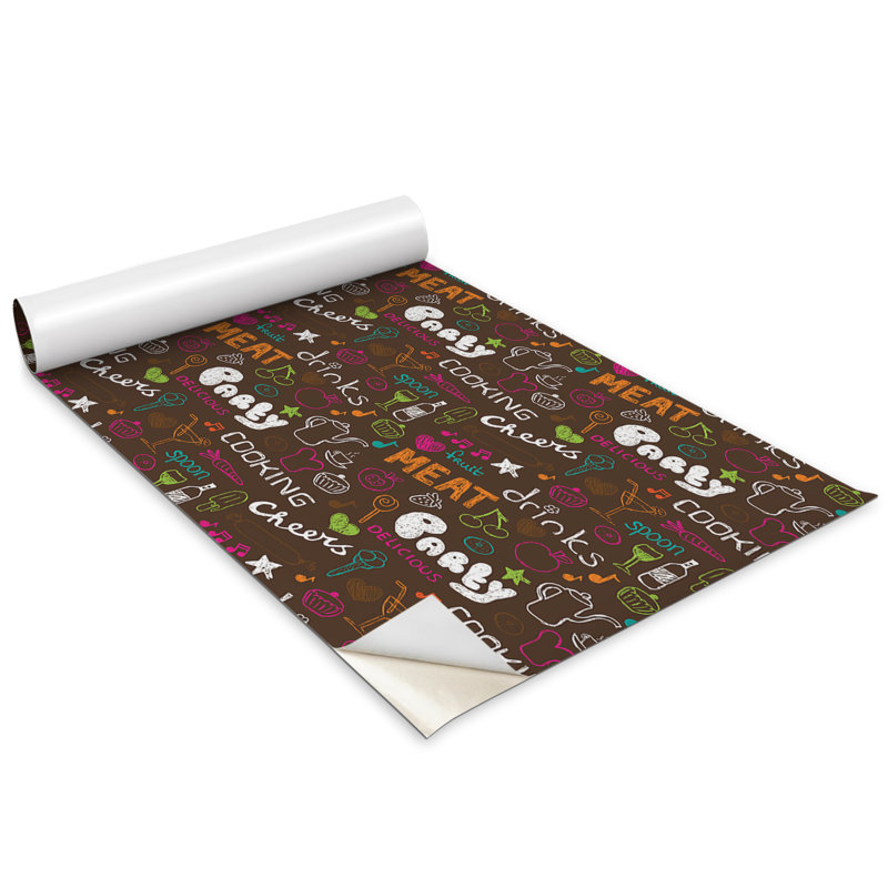 Anjennette 1m x 50cm Matte Peel & Stick Wallpaper Roll