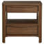 Table de chevet 2 tiroirs Maderia Noyer
