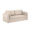 Newport Light Grey 2 Seater Sofa-968119244-968119255