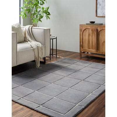 Mallory Blue Hand Tufted Area Rug