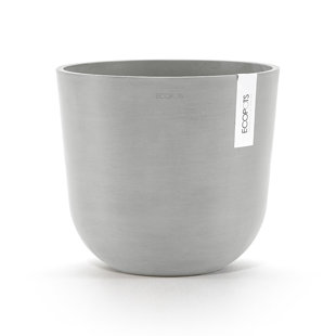 Ecopots Oslo Indoor/Outdoor Modern Recycled Plastic Flower Pot Planter