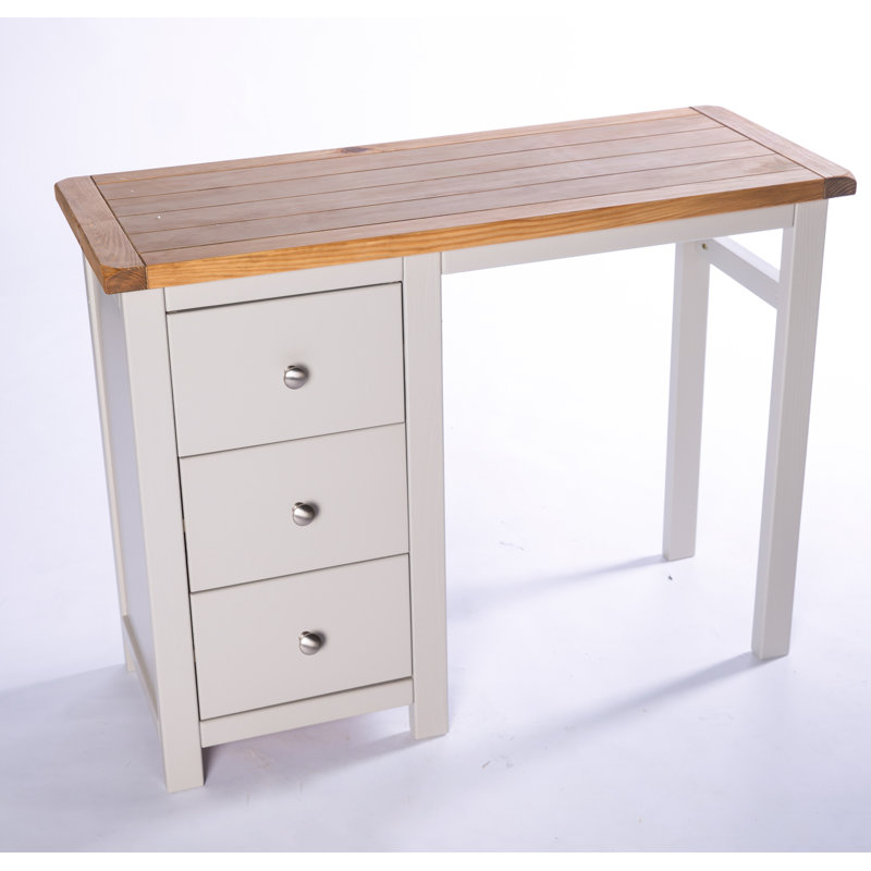 Espinal Writing Desk, Chrome Knob