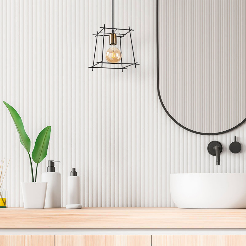 Luminaire suspendu géométrique 1 lumière Hullinger