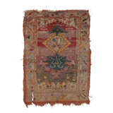 Vintage One-of-a-Kind 3'3X4'9 Hand Knotted Area Rug