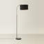 Domani 143cm Black Arched Floor Lamp-938791162