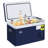 HomCom 32 Quarts Ice Chest in Blue