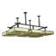Piazza 48 - Light Semi Flush Mount