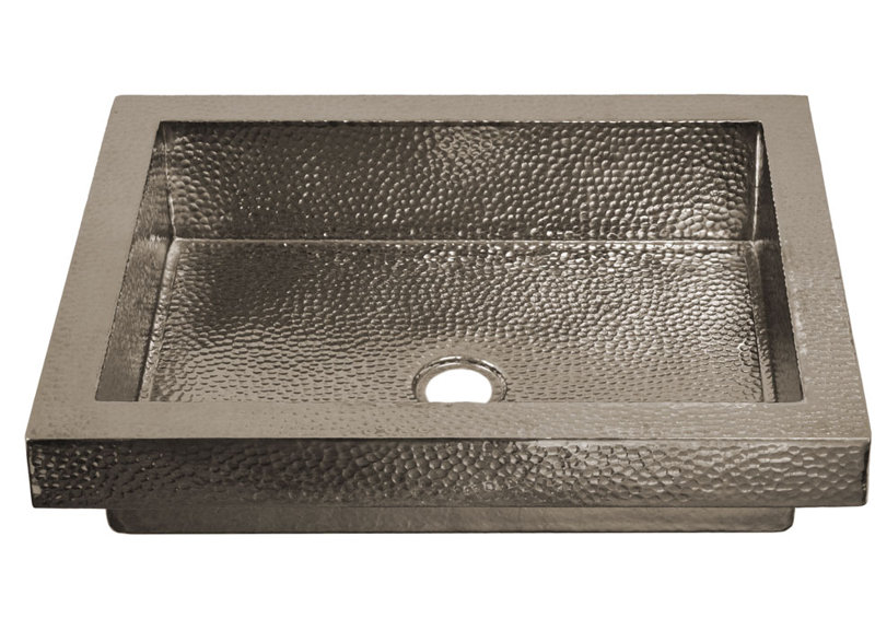 Tatra Copper Rectangular Drop-In Bathroom Sink