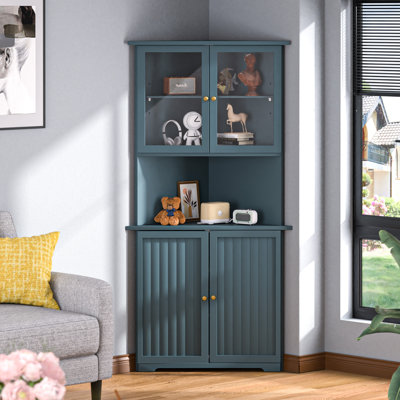 70,7 po H, armoire d'appoint avec tablette ouverte